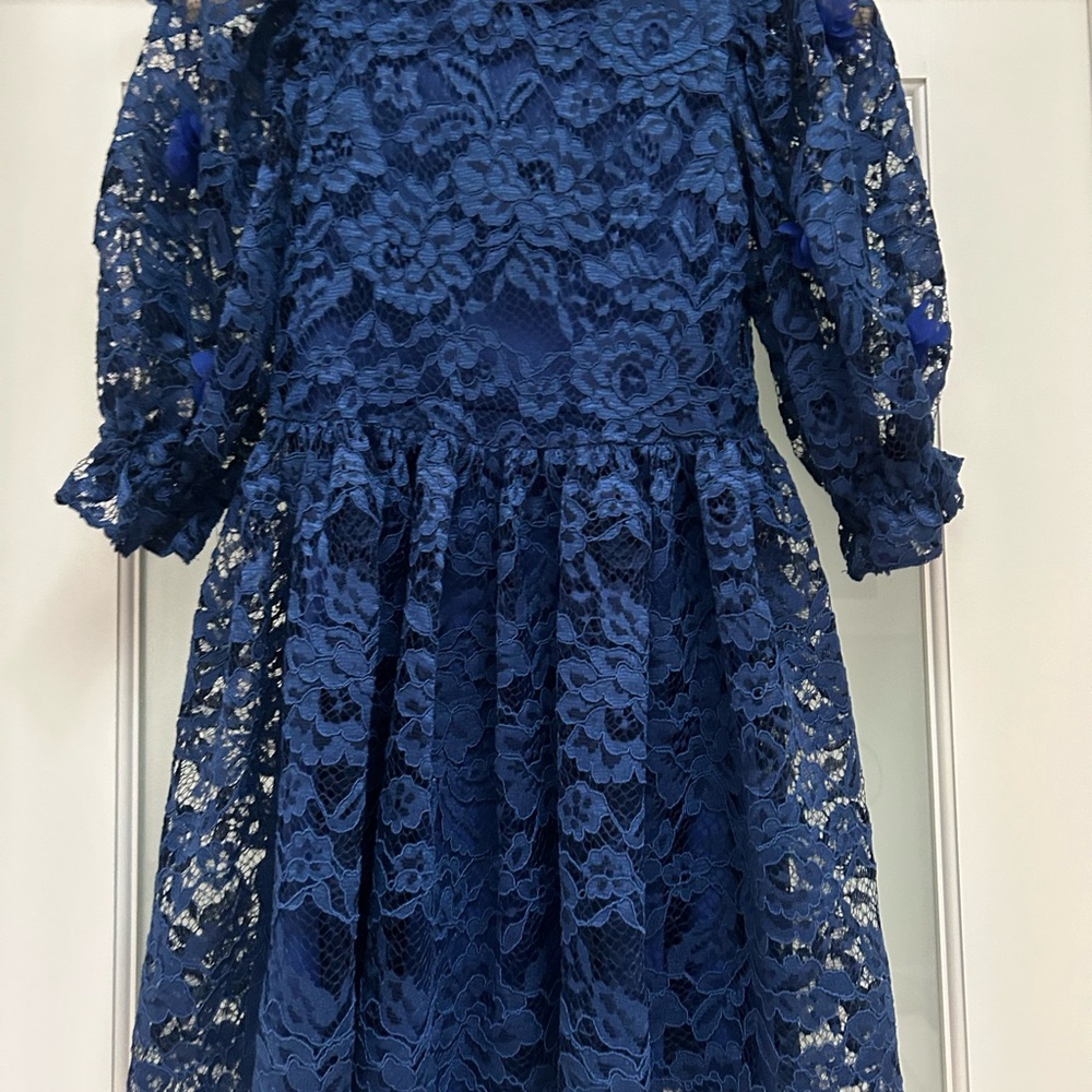David Charles - Gorgeous Blue Dress - amazing quality.